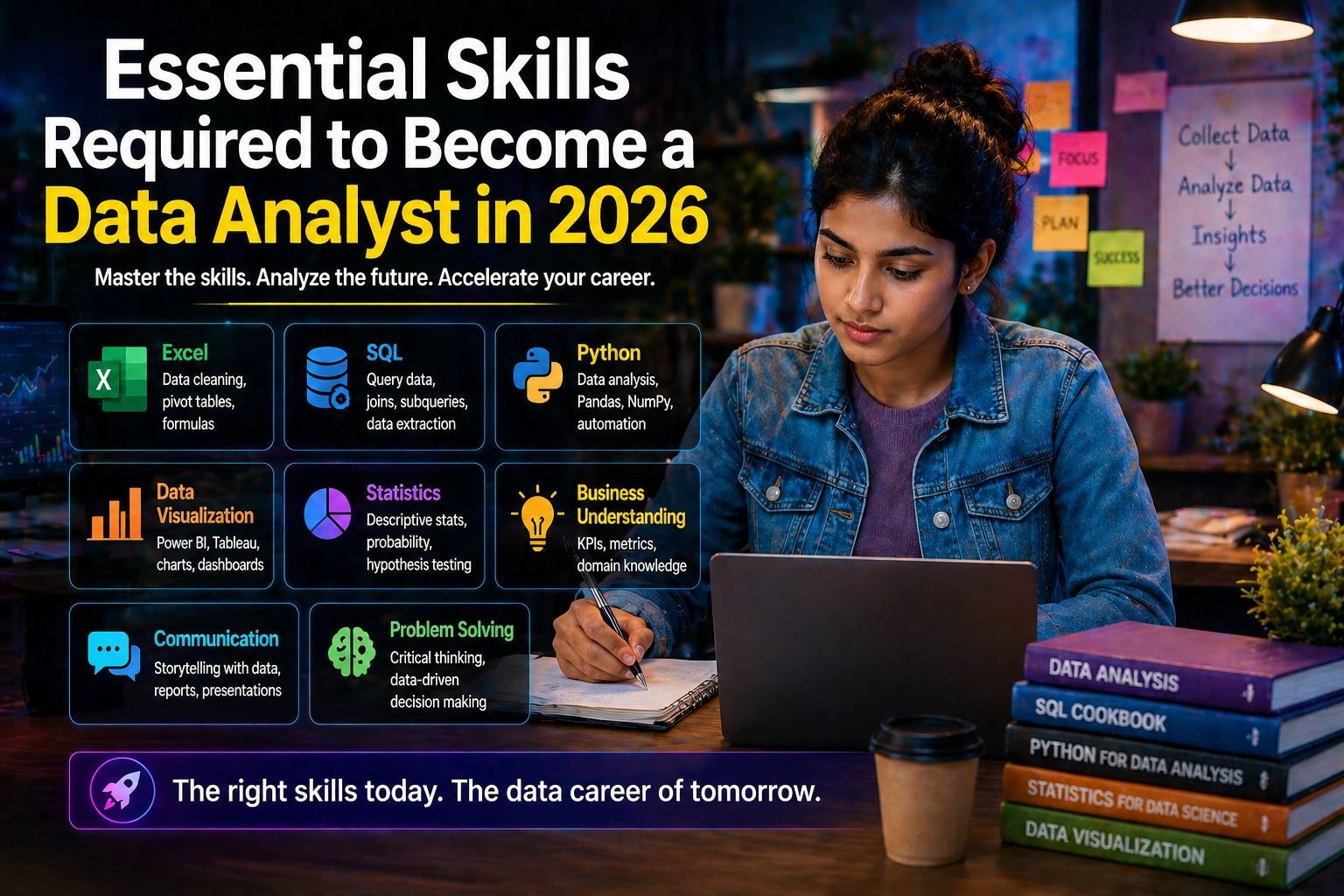 Essential Skills Required to Become a Data Analyst in 2026